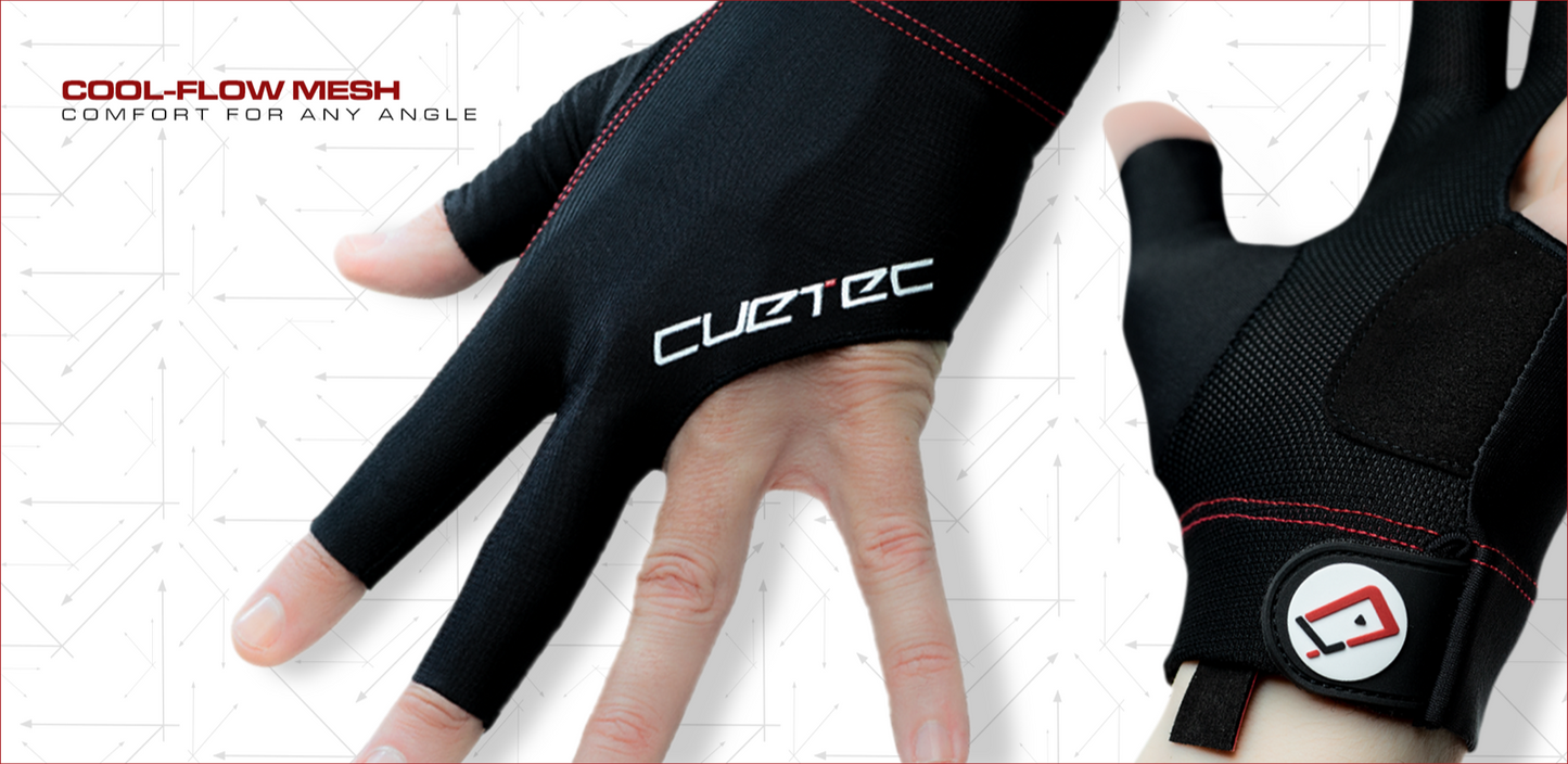 CUETEC AXIS BLACK GLOVE RIGHT HAND SMALL  BRAND NEW FREE SHIPPING