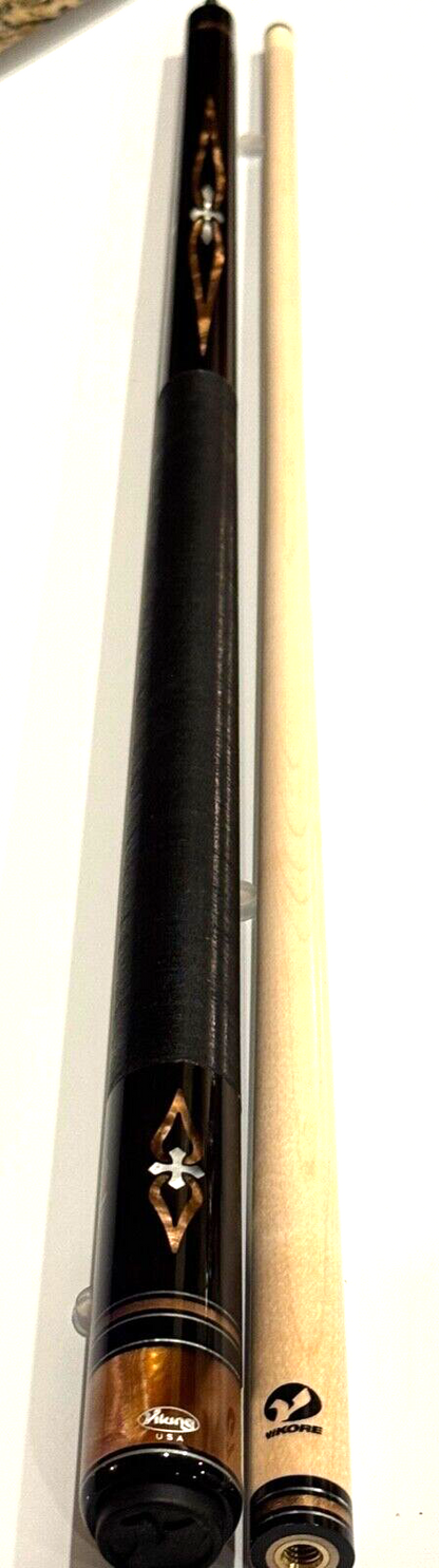 VIKING LTD POOL CUE #A542 TIGER 13 MM TIP VIKORE SHAFT NEW SHIPS FREE FREE CASE