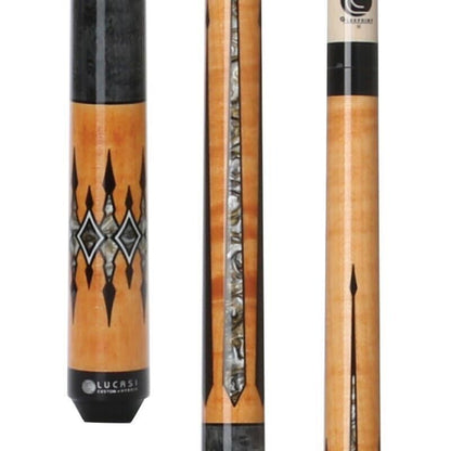 LUCASI LZC49 POOL CUE UNILOC JOINT TIGER EVEREST TIP NEW FREE SHIPPING FREE CASE