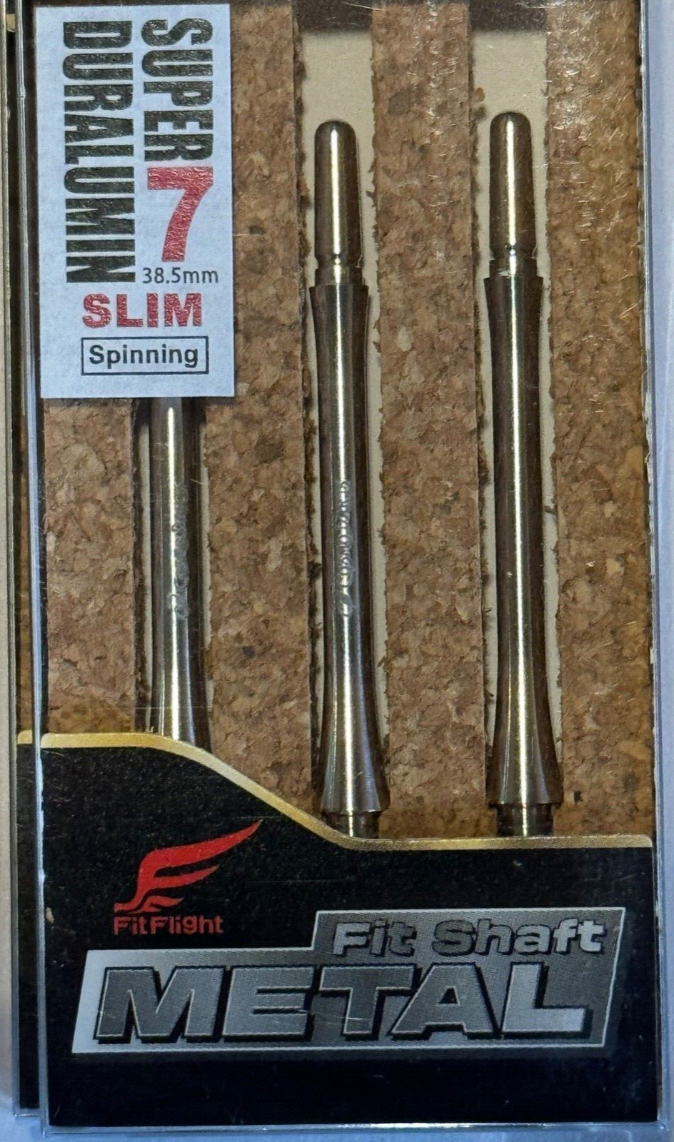 FIT FLIGHT SUPER DURALUMIN #7LENGTH SLIM SPINNING SHAFTS BRAND NEW SHIPS FREE