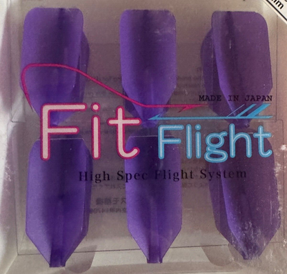 FIT FLIGHT ORIGINAL PURPLE DOUBLE PACK SUPER SLIM SHAPE FLIGHTS SHIPS FREE