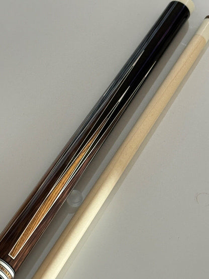 PLAYERS POOL CUE E2342 BLACK PALM BOCOTE BRAND NEW FREE SHIPPING FREE HARD CASE