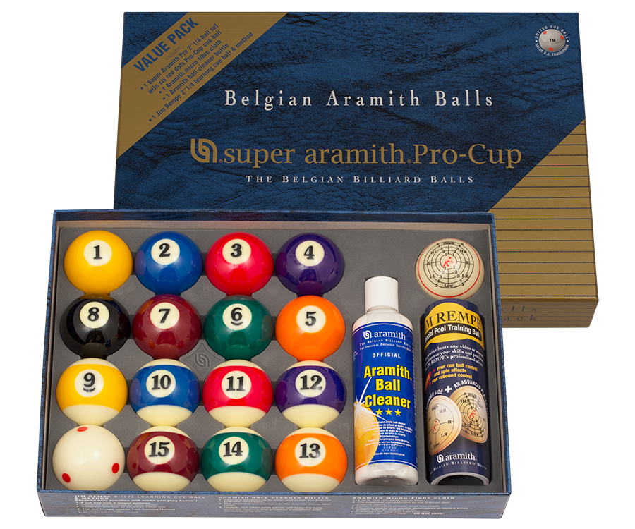 ARAMITH BELGIAN MADE BALLS SUPER PRO CUP VALUE PACK BRAND NEW SEALED SHIPS FREE