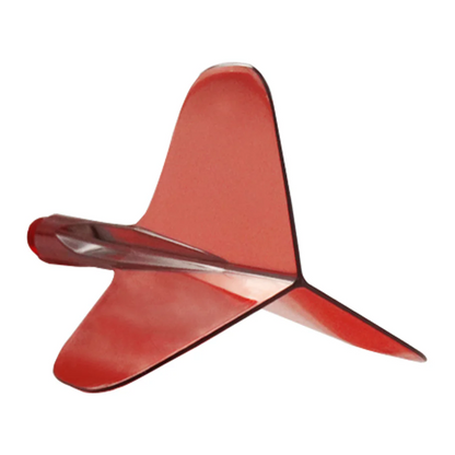 CONDOR AXE 120 RED DART FLIGHTS MEDIUM 24 MM STANDARD 3 WING SHIP FREE NEW