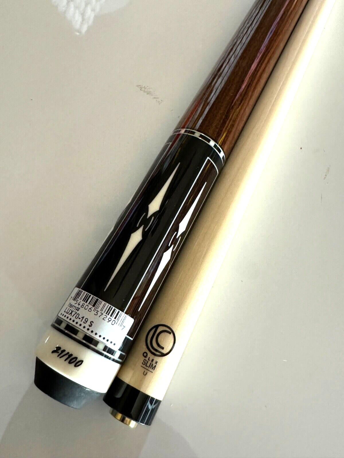 LUCASI LUX 70 CUSTOM CUE # 21/100 UNILOC  ONLY 100 MADE NEW SHIPS FREE FREE CASE