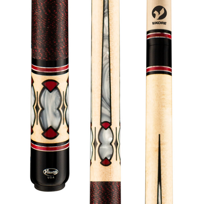 VIKING 5391 POOL CUE TIGER 13.00 MM TIP VIKORE SHAFT NEW FREE SHIPPING FREE CASE