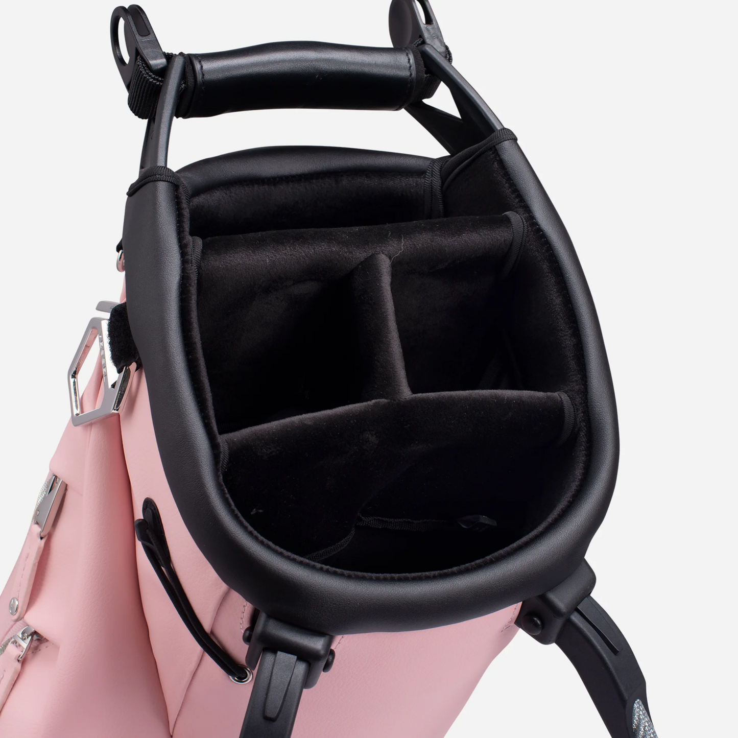 VESSEL GOLF ROSE VLS LUX STAND BAG LTD HARD 2 FIND BREAST CANCER COLAB STUNNING!