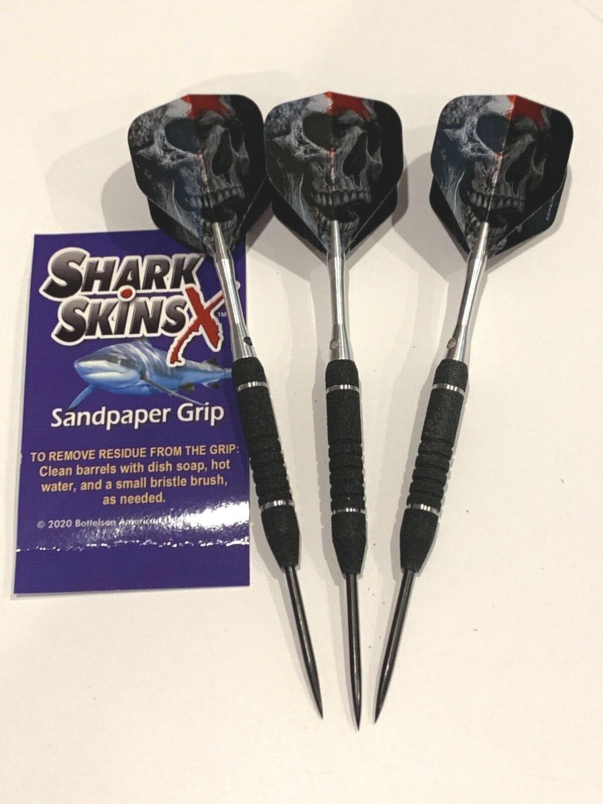 BOTTELSEN GREAT WHITE STEEL TIP SHARK SKIN DARTS 28 GRAM NEW FREE SHIPPING