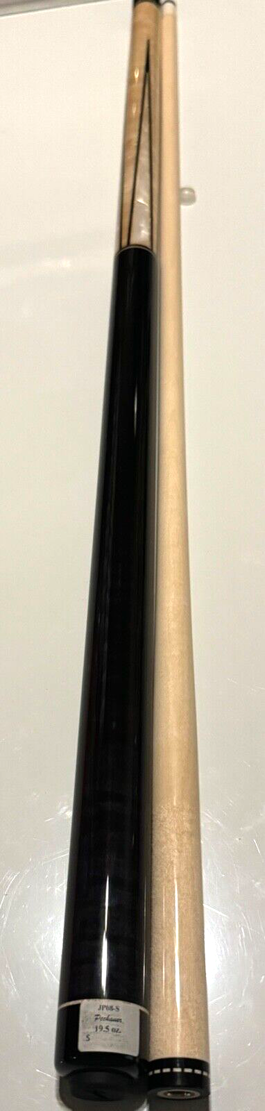 PECHAUER JP8S JP8 POOL CUE WRAPLESS BLACK BUTT 12.75 MM TIP NEW SHIPS FREE