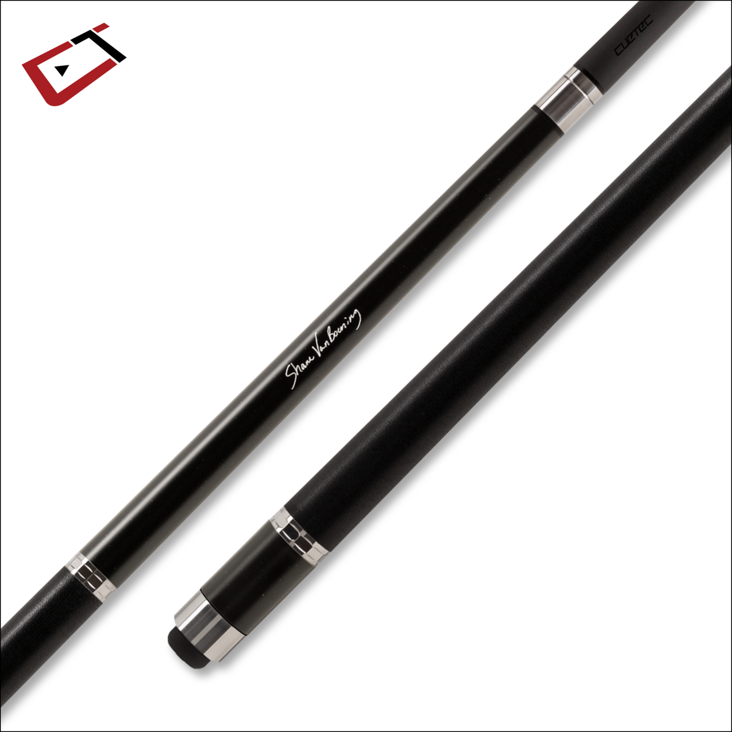 CUETEC SVB BLACK STARLIGHT CUE 12.5 MM CARBON CYNERGY SHAFT BRAND NEW SHIPS FREE