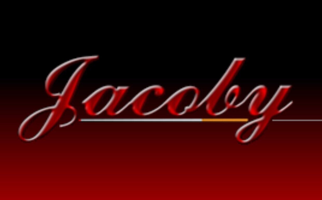 JACOBY LTD CUSTOM 0624-03 EBONY BLOODY JASPER  ULTRA 12.75 SHIPS FREE FREE CASE