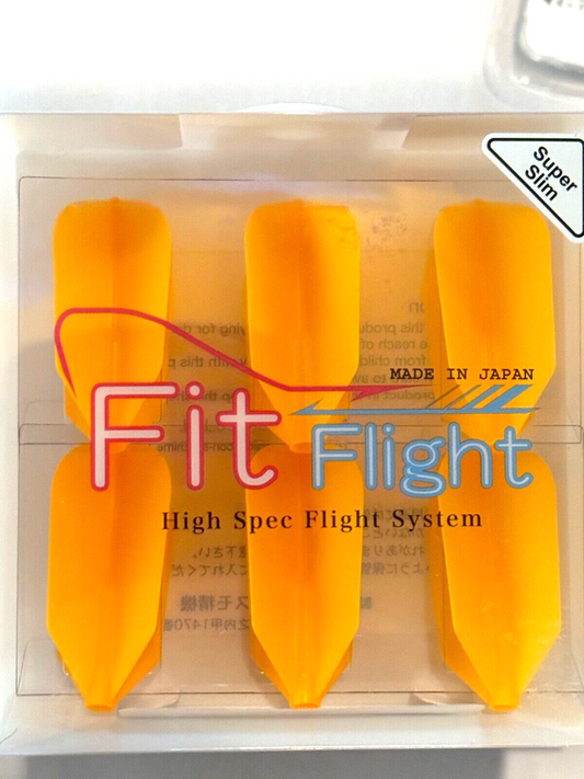 FIT FLIGHT ORIGINAL ORANGE DOUBLE PACK SUPER SLIM SHAPE FLIGHTS SHIPS FREE