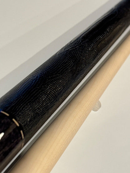 PECHAUER JP9-S JP9 POOL CUE 20/ 12.5 MM SMOKE STAIN LEATHER WRAP NEW SHIPS FREE