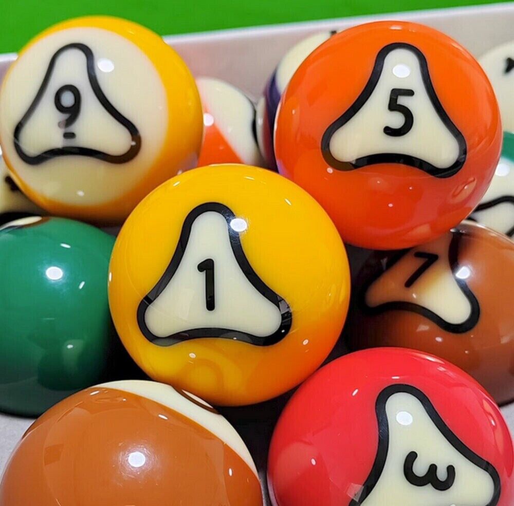 DYNASPHERES PALLADIUM BELGIUM POOL BALL SET  NEW MAGIC RACKS SHIPPING TIPS FREE!