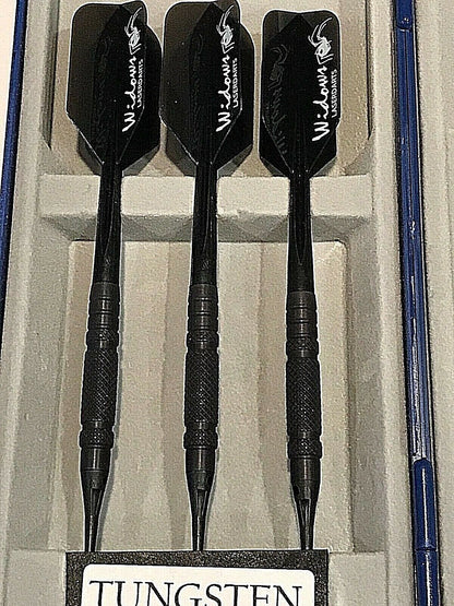 BLACK WIDOW LASER DARTS SOFT TIP 22 GRAM KNURLED NEW FREE SHIPPING FREE FLIGHTS