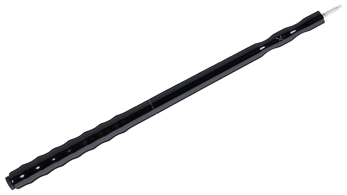 JACOBY 17.3 OZ EXTREME JUMP CUE  13.1 BLACKOUT CARBON SHAFT SHIPS FREE FREE CASE