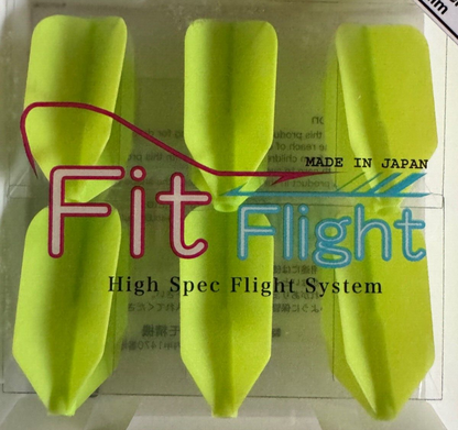 FIT FLIGHT ORIGINAL LIGHT GREEN DOUBLE PACK SUPER SLIM SHAPE FLIGHTS SHIPS FREE