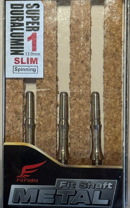 FIT FLIGHT SUPER DURALUMIN #1 LENGTH SLIM SPINNING SHAFTS BRAND NEW SHIPS FREE