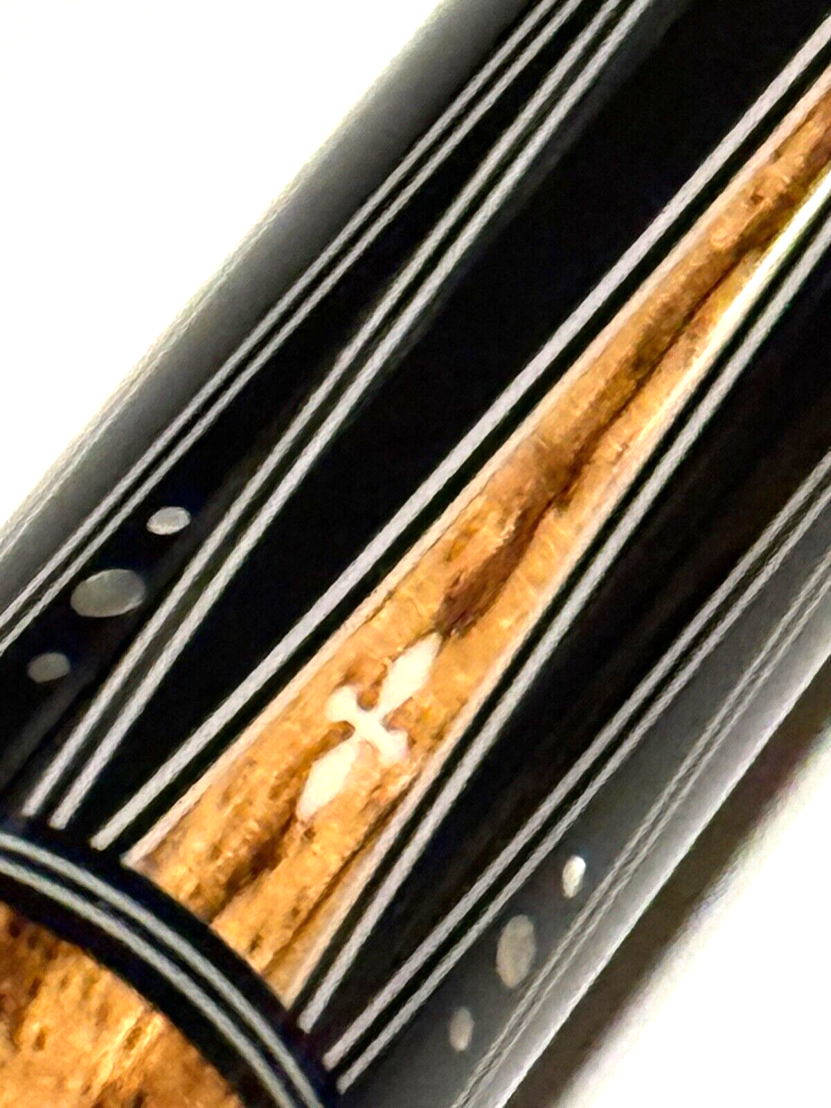 LUCASI PRO OD SERIES BUTT ONLY ZEBRAWOOD UNILOC JOINT WRAPLESS NEW SHIPS FREE