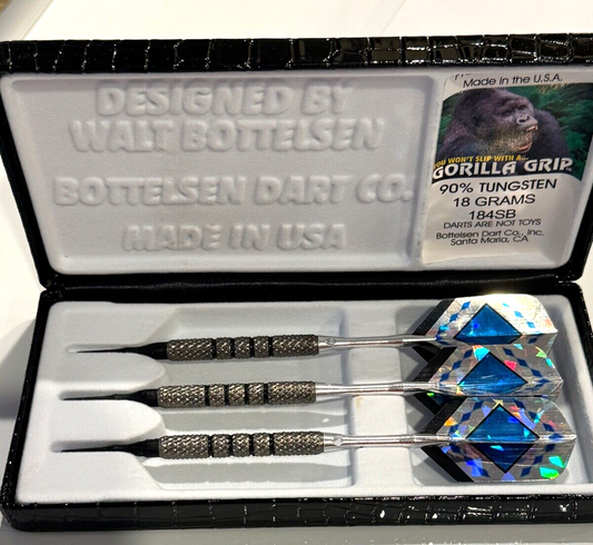 BOTTELSEN GORILLA GRIP 184SB 18 GRAM SOFT TIP BRAND NEW FREE SHIPPING & FLIGHTS