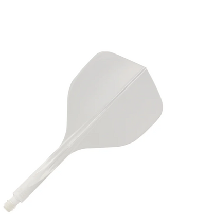 CONDOR AXE 120 WHITE DART FLIGHTS SHORT 18MM STANDARD 3 WING SHIP FREEE NEW