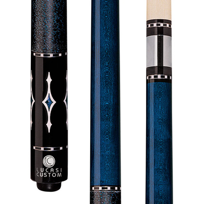 LUCASI LZE7 CUSTOM CUE UNILOC JOINT LOW DEFLECTION SHFT NEW SHIPS FREE FREE CASE