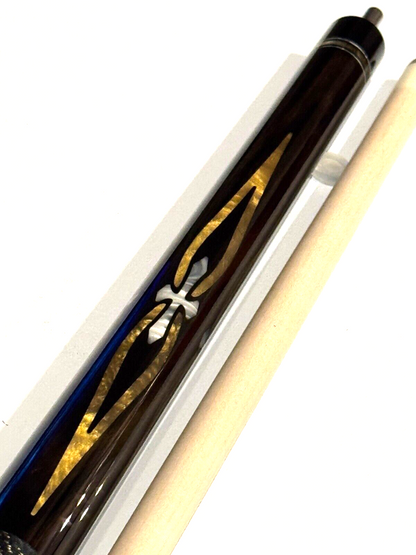 VIKING LTD POOL CUE #A545 TIGER 13 MM TIP VIKORE SHAFT NEW SHIPS FREE FREE CASE