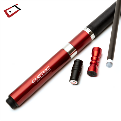 CUETEC SVB DAKOTA RUBY RED CUE 12.5 MM CARBON CYNERGY SHAFT BRAND NEW SHIPS FREE