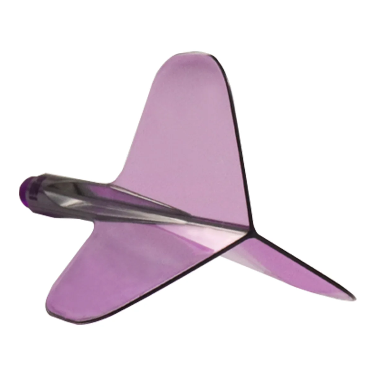 CONDOR AXE 120 LONG PURPLE DART FLIGHTS 30 MM STANDARD 3 WING SHIP FREE NEW