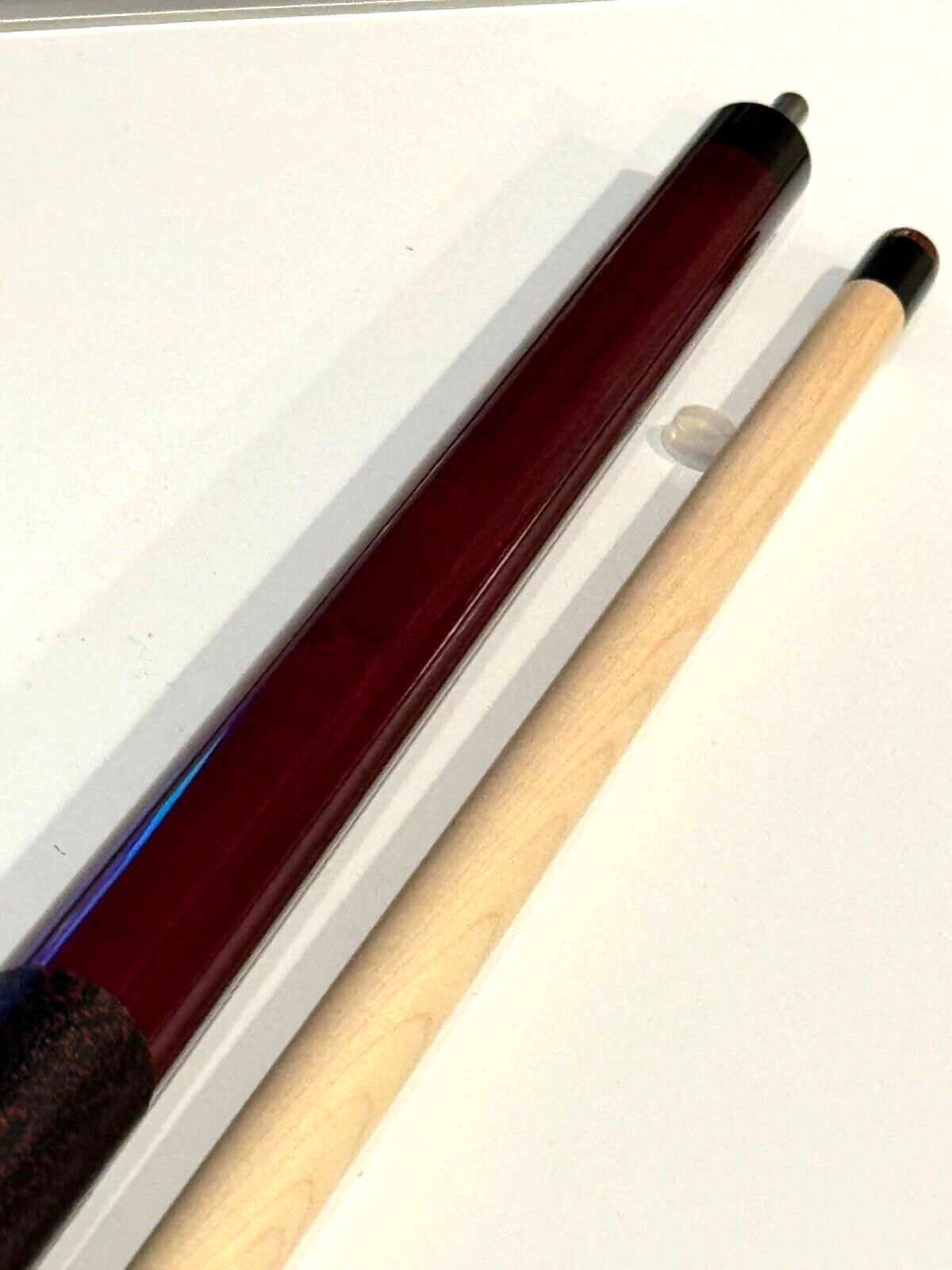 VIKING RED CRUSH BREAK CUE V CRUSH SHAFT LINEN NEW SHIPS FREE N FREE CASE