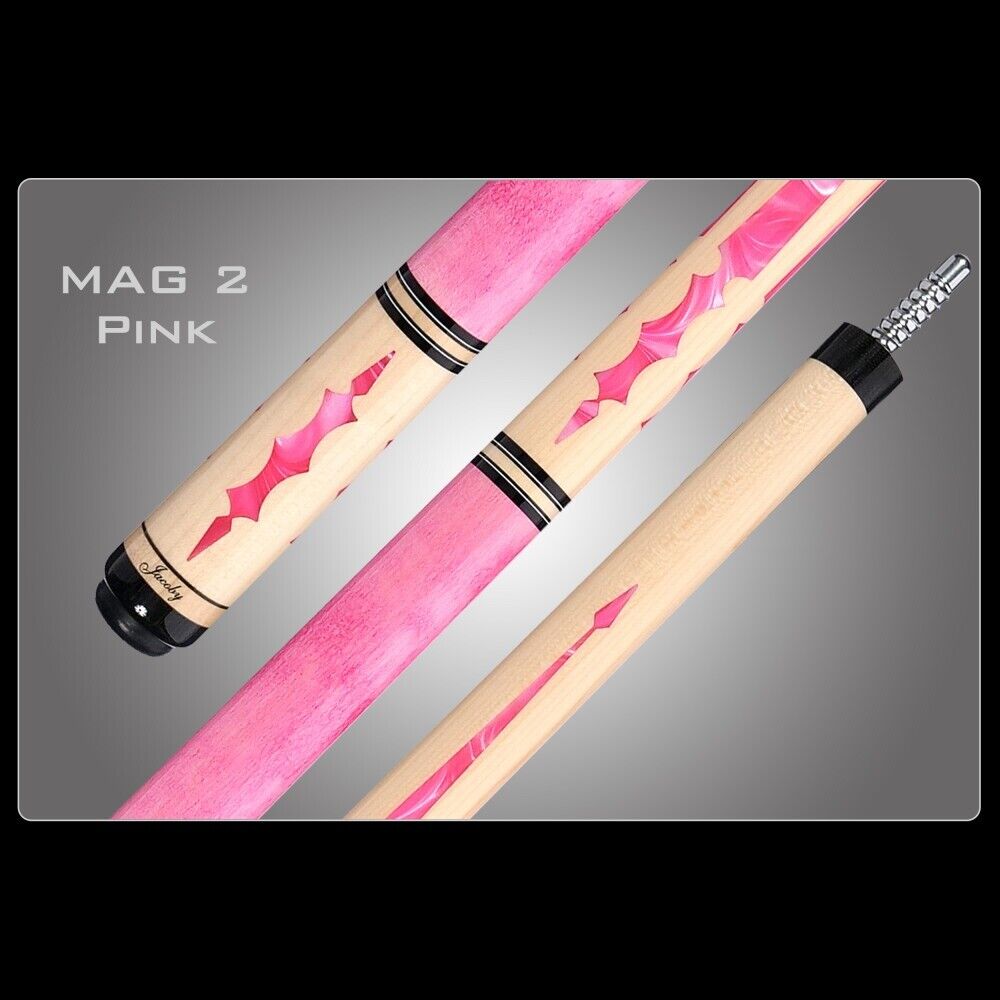 JACOBY MAG 2 SERIES PINK STAIN 13MM RADIAL BRAND NEW FREE SHIPPING FREE CASE TOO