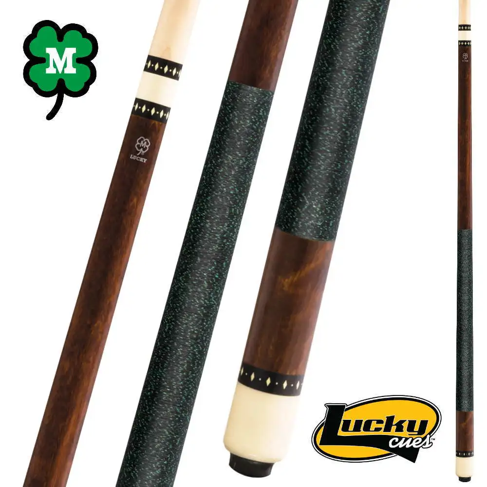 MCDERMOTT L9 LUCKY POOL CUE BRAND NEW 19 OZ 13MM TIP FREE SHIPPING FREE CASE