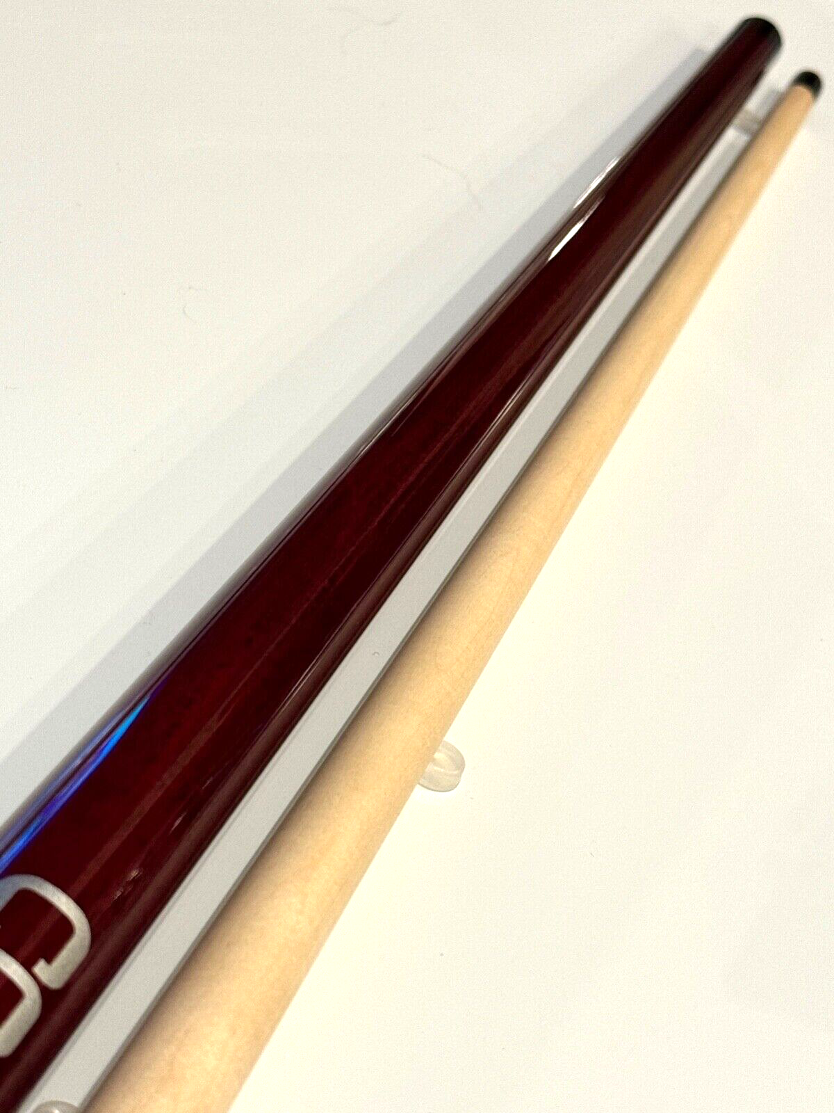 VIKING RED CRUSH BREAK CUE V CRUSH SHAFT WRAPLESS NEW SHIPS FREE N FREE CASE