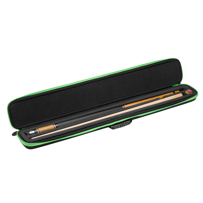 CASEMASTER GREEN PARALLAX CUE CASE BRAND NEW  PADDED SHIPS FREE BEST PRICE