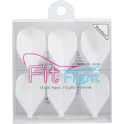 FIT FLIGHT ORIGINAL WHITE DOUBLE PACK ROCKET SHAPE FLIGHTS SHIPS FREE