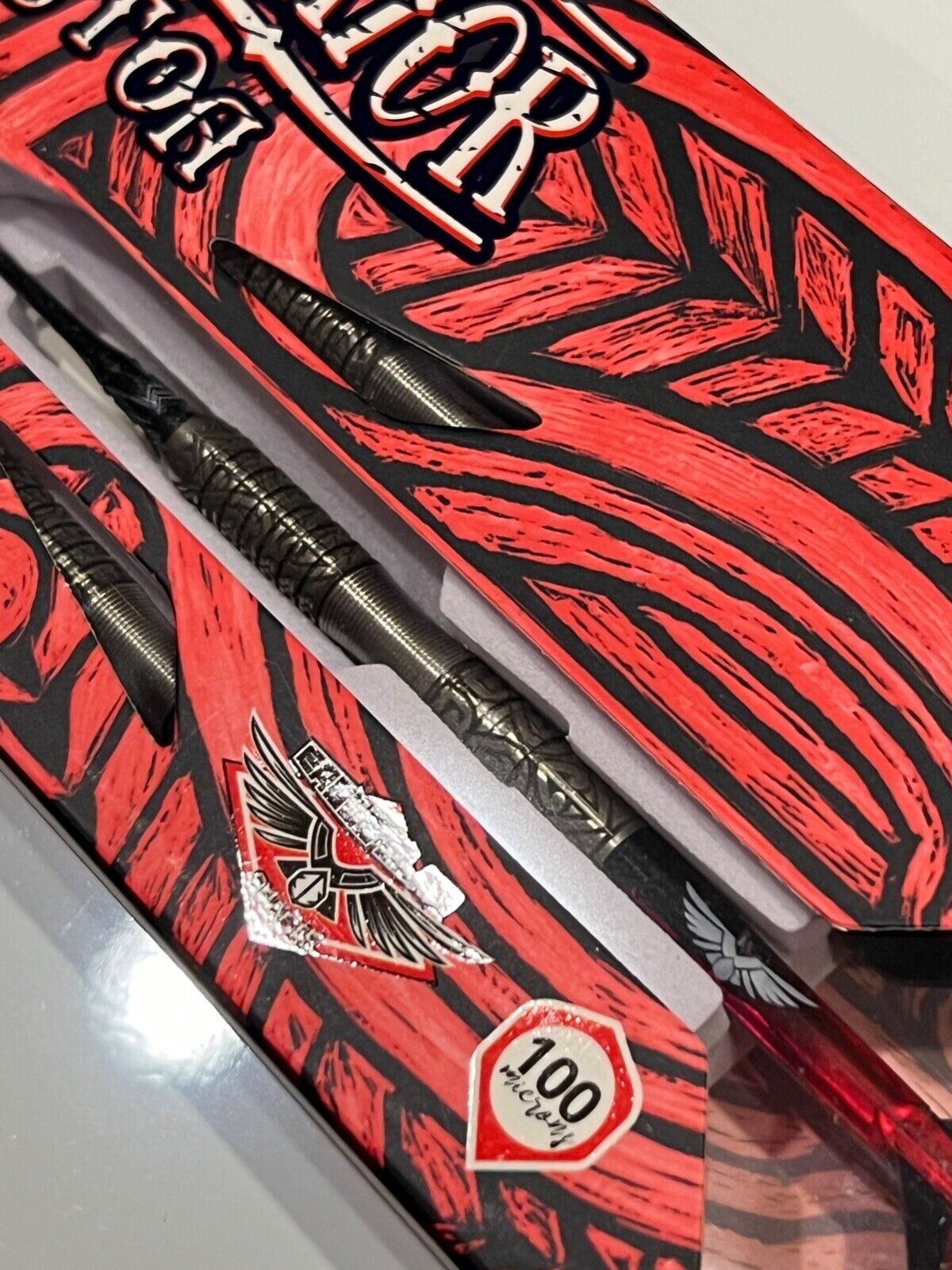 SHOT DARTS MODEL WARRIOR HAUTOA 18 GR TUNNSTN SOFT TIP SHIPS FREE N FREE FLIGHTS