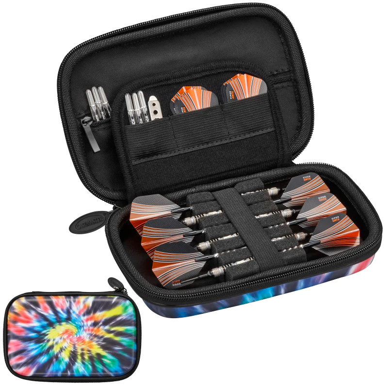 CASEMASTER TIE DYE VIPER DART CASE THE SENTINEL 36-9003 FREE FLIGHTS SHIPS FREE