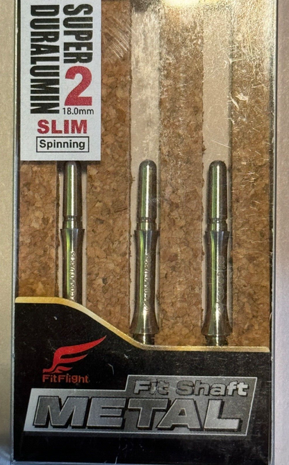 FIT FLIGHT SUPER DURALUMIN #2 LENGTH SLIM SPINNING SHAFTS BRAND NEW SHIPS FREE