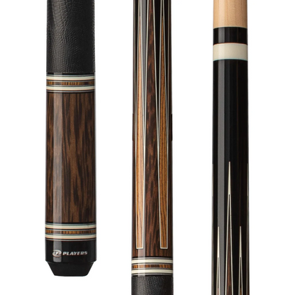 PLAYERS POOL CUE E2342 BLACK PALM BOCOTE BRAND NEW FREE SHIPPING FREE HARD CASE