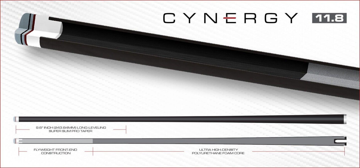 CUETEC CYNERGY MEZZ WAVY 11.8 MM JOINT 15K CARBON SHAFT BRAND NEW FREE SHIPPING