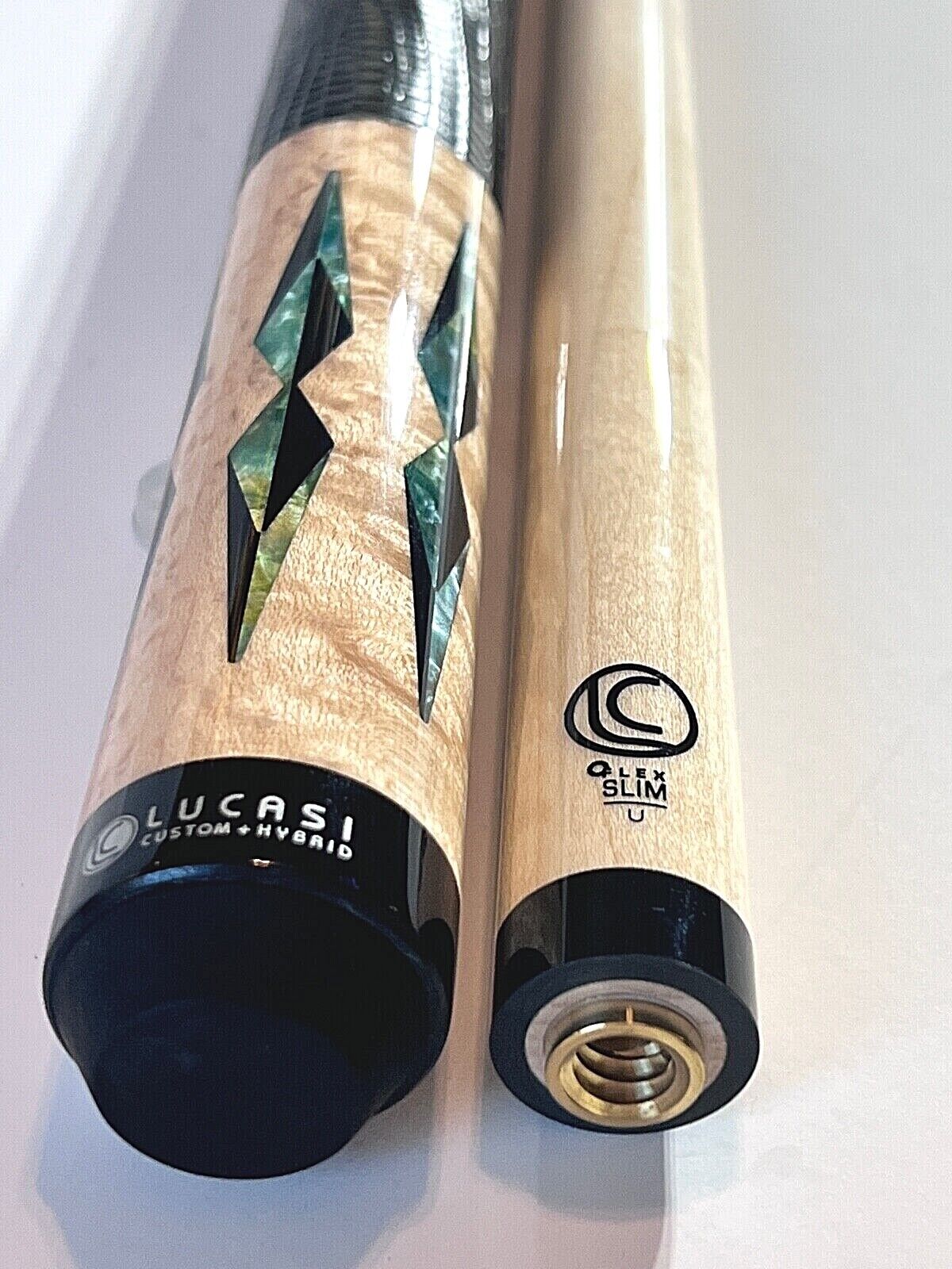 LUCASI LUX 46 CUSTOM CUE UNILOC 11.75MM LTD ONLY 200 MADE NEW FREE SHIPPING