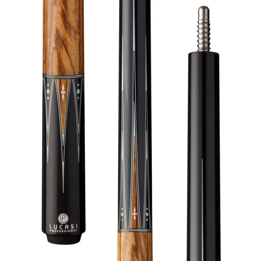 LUCASI PRO OD SERIES BUTT ONLY ZEBRAWOOD UNILOC JOINT WRAPLESS NEW SHIPS FREE