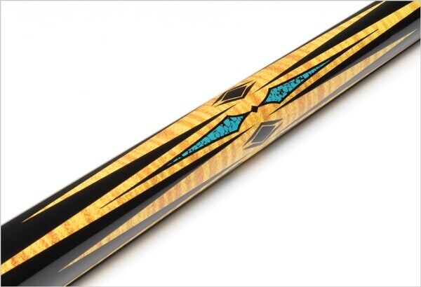 MCDERMOTT L38 LUCKY POOL CUE BARLEY USED 19 OZ 13MM FREE SHIPPING FREE HARD CASE