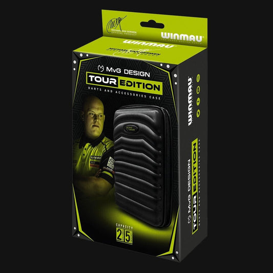 WINMAU MVG DESIGN TOUR EDITION DART CASE BRAND NEW HOLDS 2 SETS  SHIPS FREE