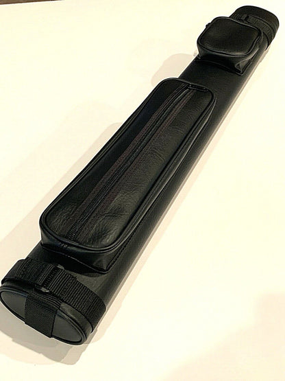 KODA POOL CUE CASE 2X2 OVAL BLACK BRAND NEW FREE SHIPPING