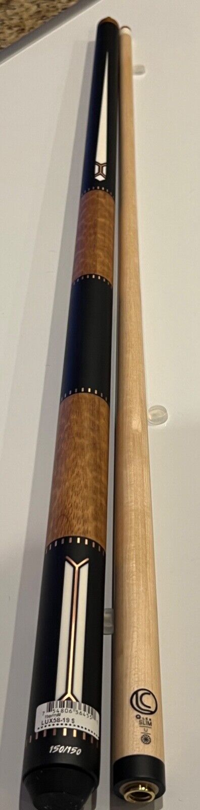 LUCASI LUX 58 CUSTOM POOL CUE 11.75MM SHAFT LIMITED #150/150 MADE NEW SHIPS FREE