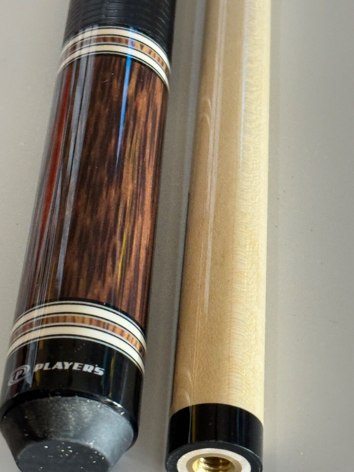 PLAYERS POOL CUE E2342 BLACK PALM BOCOTE BRAND NEW FREE SHIPPING FREE HARD CASE