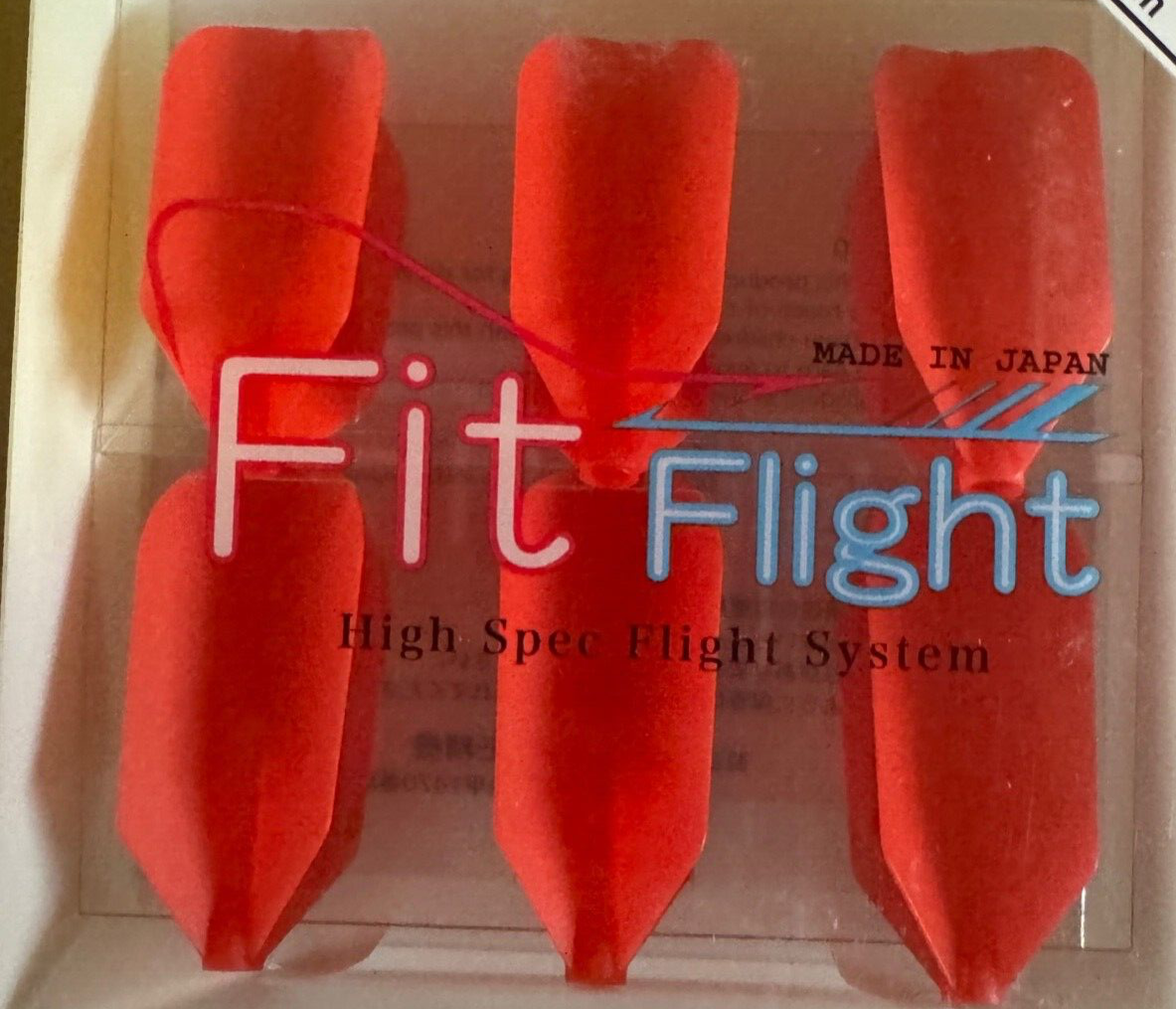 FIT FLIGHT ORIGINAL RED DOUBLE PACK SUPER SLIM SHAPE FLIGHTS SHIPS FREE