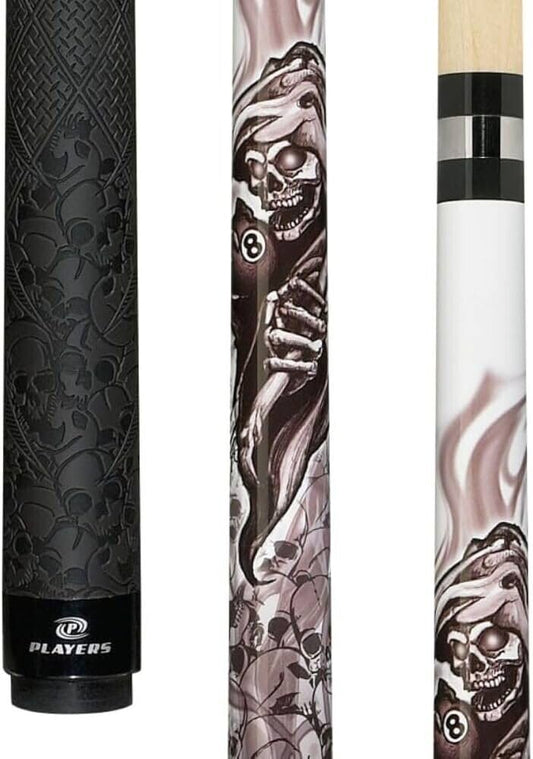 PLAYERS D-GR GRIM REAPER POOL CUE BRAND  NEW FREE SHIPPING FREE HARD CASE