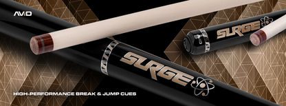 CUETEC AVID SURGE BREAK CUE BROWN STAIN BRAND NEW 95-332 NW SHIPS FREE